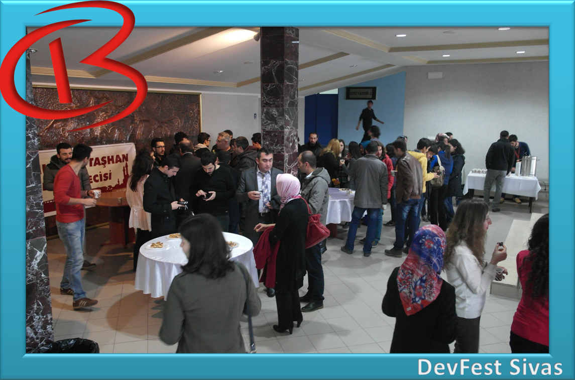 cumhuriyetbmk's tweet photo. #DevFestSivas Etkinlikten http://t.co/cekzA3u2QI