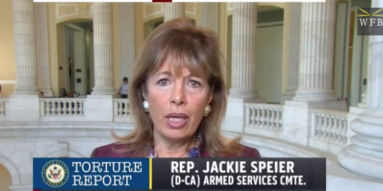 Democrat Jackie Speier - CIA should apologize to terrorists for actions after 9=11