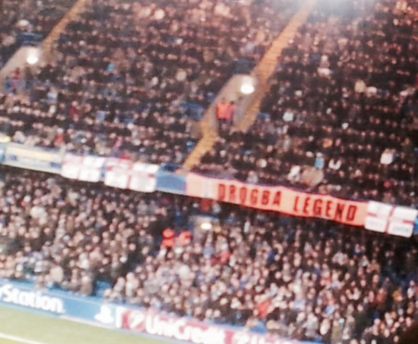 football_nerds's tweet photo. Champions League night,Stamford Bridge.We're here. #CheSpo http://t.co/HYG6QE3WnR
