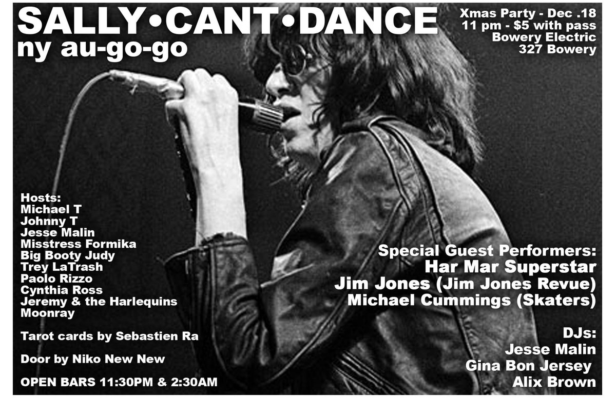 The Jim Jones Revue (@jimjonesrevue) on Twitter photo Jim Jones from <a href="/jimjonesrevue/">The Jim Jones Revue</a> is a special guest at <a href="/boweryelectric/">The Bowery Electric ⚡️</a> Xmas Party on 18 Dec ticketweb.com/t3/sale/SaleEv… … Jim Jones from <a href="/jimjonesrevue/">The Jim Jones Revue</a> is a special guest at <a href="/boweryelectric/">The Bowery Electric ⚡️</a> Xmas Party on 18 Dec ticketweb.com/t3/sale/SaleEv… …