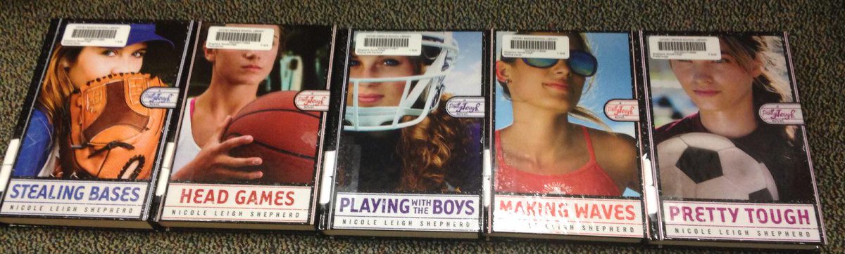 catheymslibrary's tweet photo. Just in: the new Pretty Tough series by Nicole Leigh Shepherd, featuring female athletes! #prettytough #catheyreads http://t.co/xlrvYWWugi