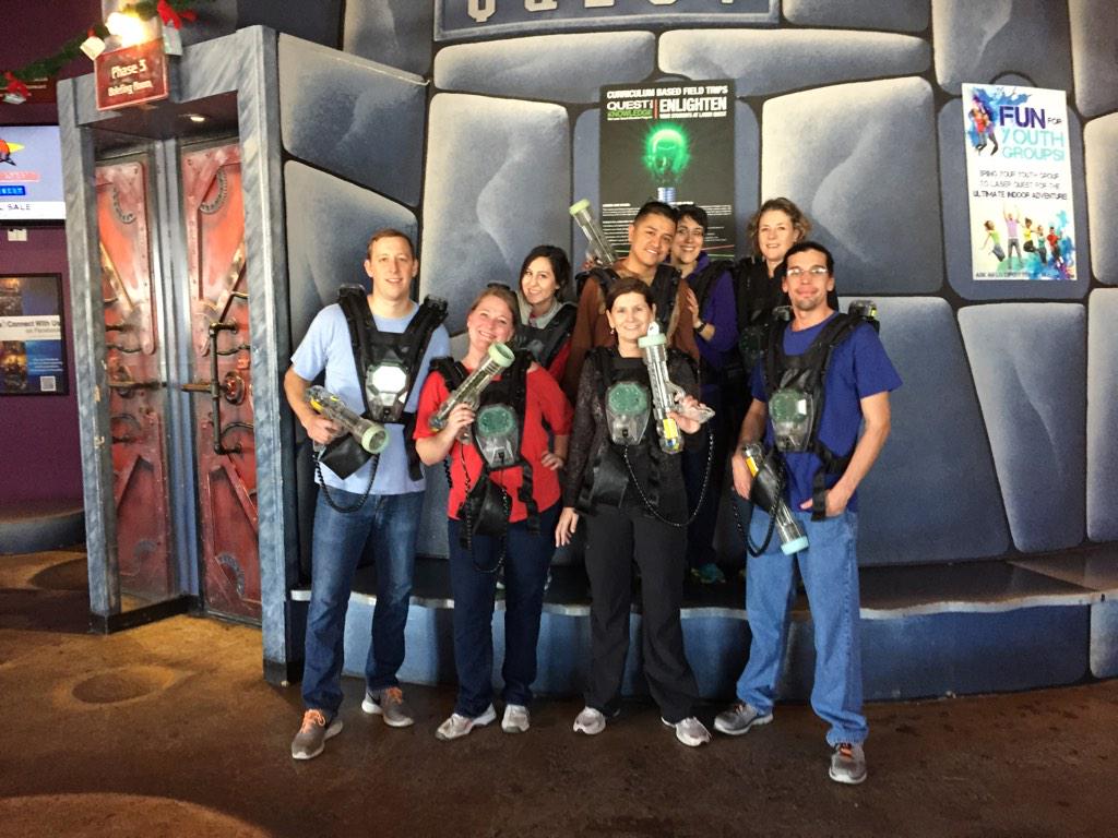 Thanks Faith and Practice for hosting your event at Laser Quest! #houston #faithandpractice #fun