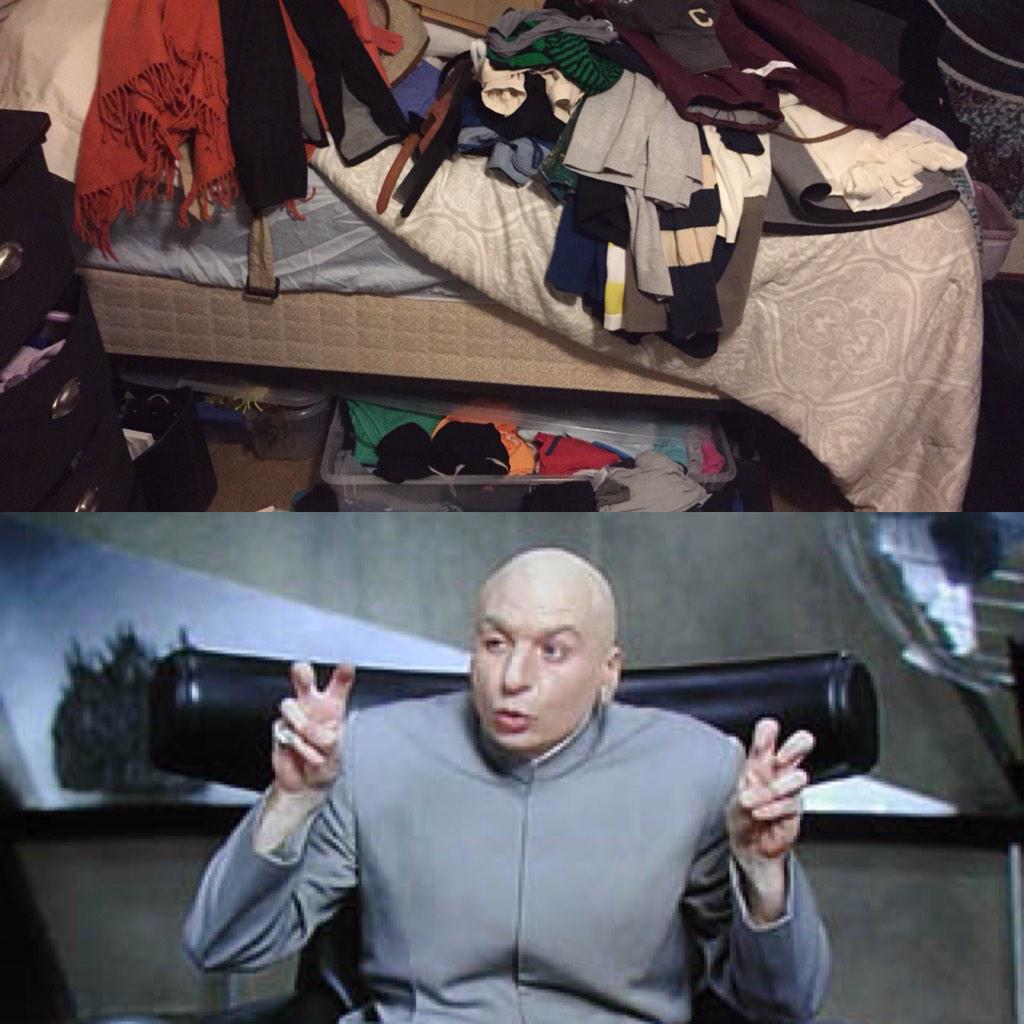 gdunnski's tweet image. Dad asks if I&apos;m packed and ready to leave in 2 hours... sure thing. #onemoreclass