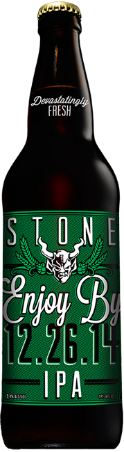 Just tapped our first of 2 bullet kegs of @StoneBrewingCo Enjoy By 12.26.15.  #HOPS #craftbeer