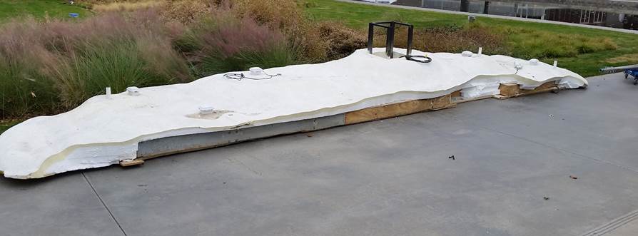 dfwurethane's tweet photo. @dfwurethane's Chad Ewell and Brandon Gray helps with the spray foam art snow bank at WINSPEAR OPERA HOUSE #DallasBIG http://t.co/ljFfmEWjbg