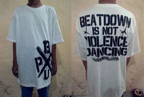 Ready TS #PBDU-BEATDOWNISNOTVIOLENCEDANCING free order, Size XXL, minat? Calling me 089625495494 / 7D6F0779 (Ndi)