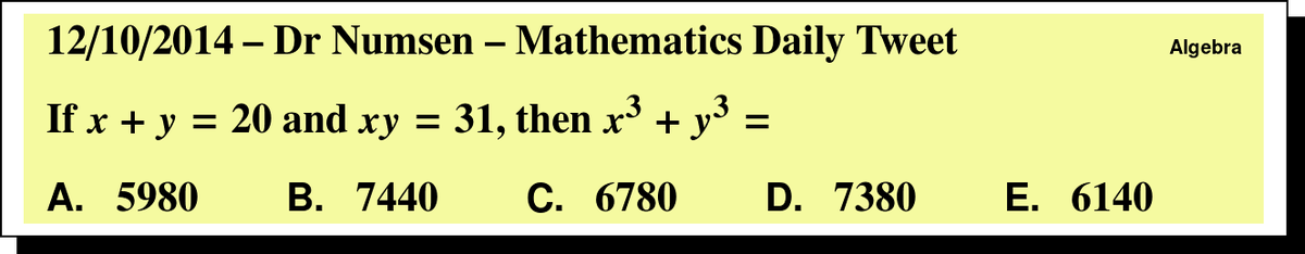 DrNumsenMath's tweet photo. Wednesday's Daily Tweet!  #UILMath Answer: http://t.co/o51DH85nwK http://t.co/Ez1qqFjgLE