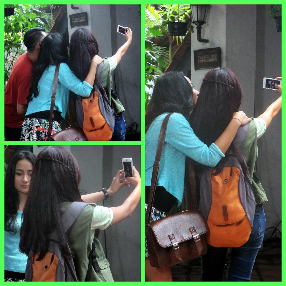 chirlawltn's tweet photo. RT @drihen79: @AnisaRahma_Adi @naomizaskia @HarlanChaniago selfie dulu #PrincessBadut http://t.co/fEBL1d53Yy