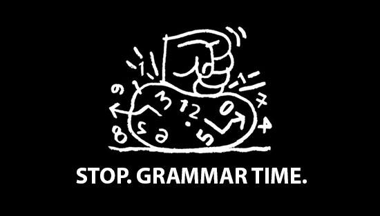 TheGoodCopy's tweet image. Stop. Grammar Time. thegoodcopy.com.au/school/ #stopgrammartime