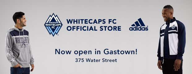 WhitecapsFC's tweet photo. NEWS: The Official #VWFC Store opens tomorrow in Gastown. http://t.co/QB7yt6VPLr http://t.co/NAoaFm4ODp