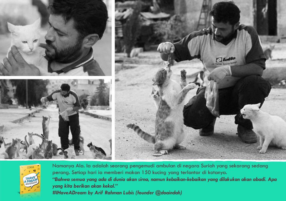 semua yg ada didunia akan sirna,namun kebaikan2 yg kita lakukan akan abadi l Buku #IHaveADream di Gramedia  -