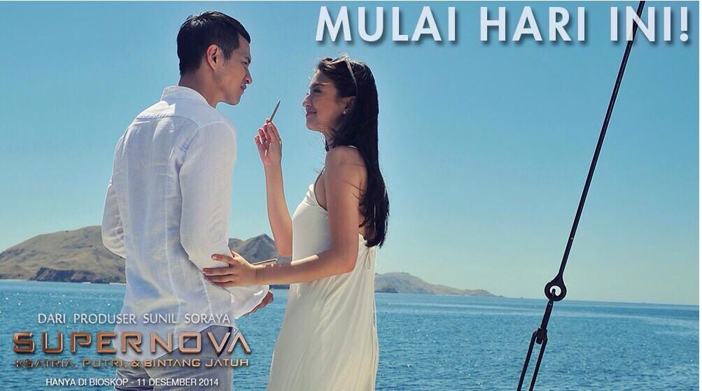 Supernova tayang di bioskop mulai hari ini! #SupernovaMovie #supernova