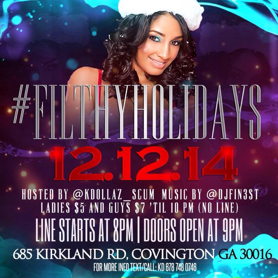 IAMKDOLLAZ's tweet photo. #FilthyHolidays fridAy hosted by tito ! http://t.co/GSY9cvlrEa