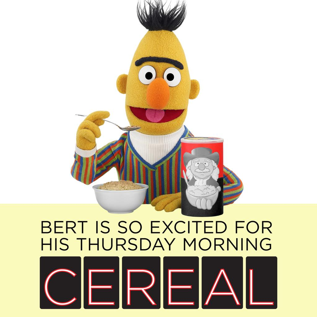 FanTrust's tweet image. Sesame Street won the Internet today! #SerialPodcast fan Burt shows his love for Thursday @SesameStreet