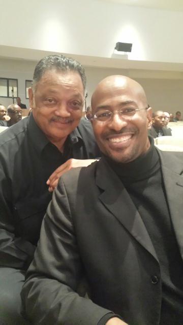 RevJJackson's tweet photo. With @VanJones68 of @CNN @ColorOfChange, @EllaBakerCenter, @YesWeCode @Intel #RainbowPushTech next steps workshop. http://t.co/hcs9Fslc5H