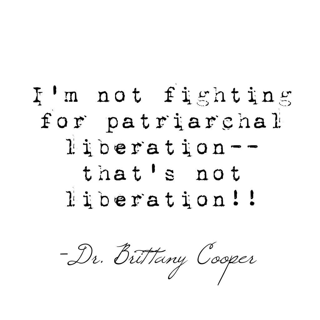 ChelleYvonne's tweet photo. "I'm not fighting for patriarchal liberation--that's not liberation!" @ProfessorCrunk #BlackLivesMatter #futureofrace http://t.co/zu1TE82gWN