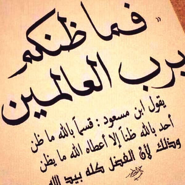 tagalwaqar33's tweet photo. قال بعض الصالحين: "استعمل في كل بلية تطرقك حسن الظن بالله عزوجل في كشفها؛ فإن ذلك أقرب إلى الفرج"
@RT_Tubaa http://t.co/n58byP7KoK