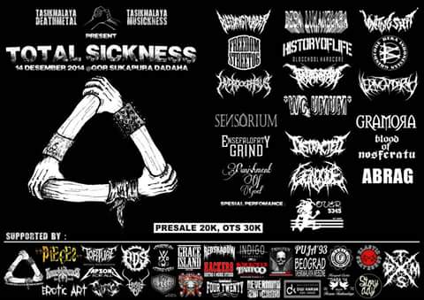 Selamat pagi streethc, jangan lupa kita berpesta di tasikmalaya total sickness 14 nov 2014, tiket tersedia <a href="/GIDstore/">GRACEISLAND STORE</a>