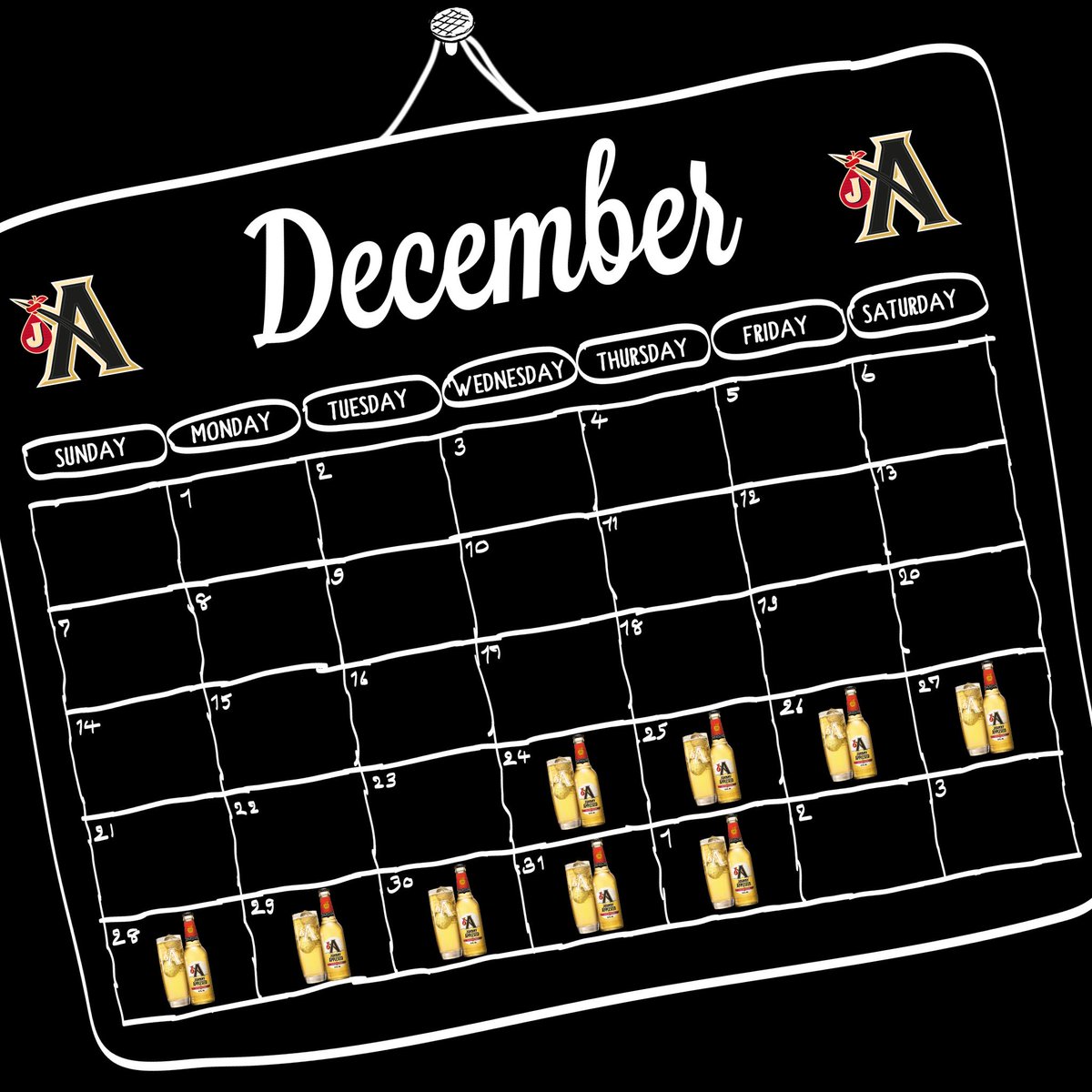 appleseedcider's tweet photo. Only 2 more weeks of work until holiday vacation. We’ve got this, guys. http://t.co/U3LlmpkSU8