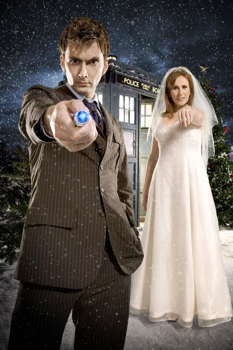 PHOTOS: David Tennant &amp; Catherine Tate In The Runaway Bride #ThrowbackThursday tennantnews.blogspot.com/2014/12/photos…