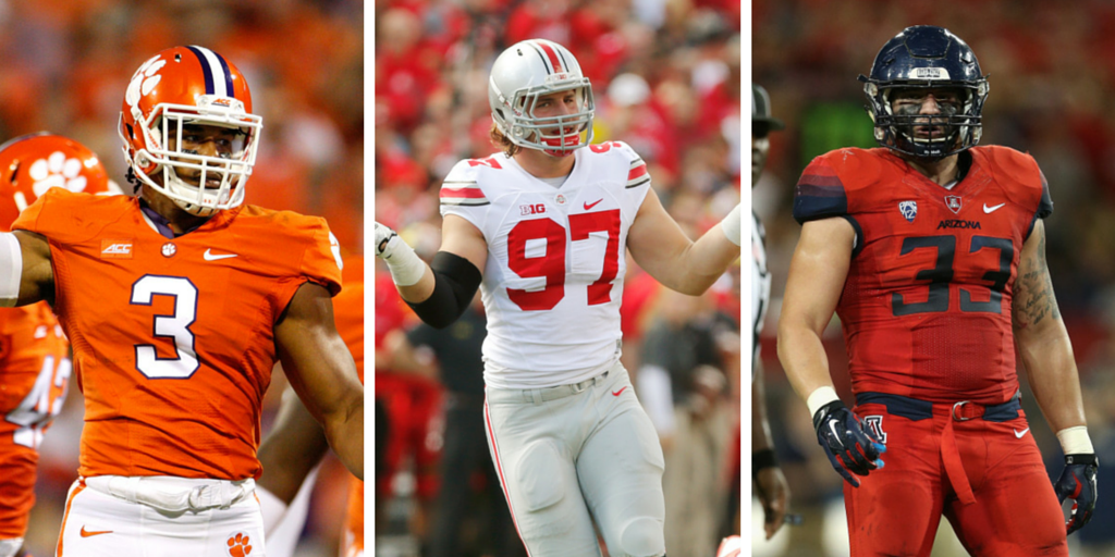 Who will win <a href="/BednarikAward/">Bednarik Award</a> - College Defensive Player of the Year #CFBAwards
Vic Beasley
Joey Bosa
Scooby Wright III