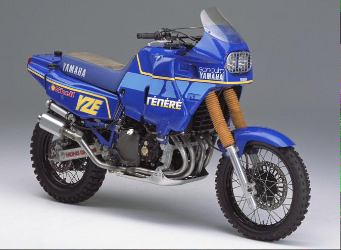 justingetsabout's tweet photo. 1986 Yamaha FZ750 Tenere. Proper bonkers and I want one! http://t.co/LQFwIN8bxC