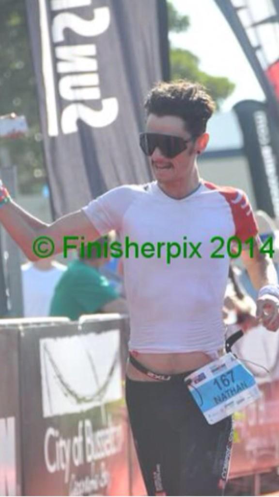 codyangell's tweet photo. Hey @JohnSteffensen can I get a RT for this creeper with a 'stash finishing #Ironman the other day? #stash @natedoig http://t.co/qLT0Jjb5CG