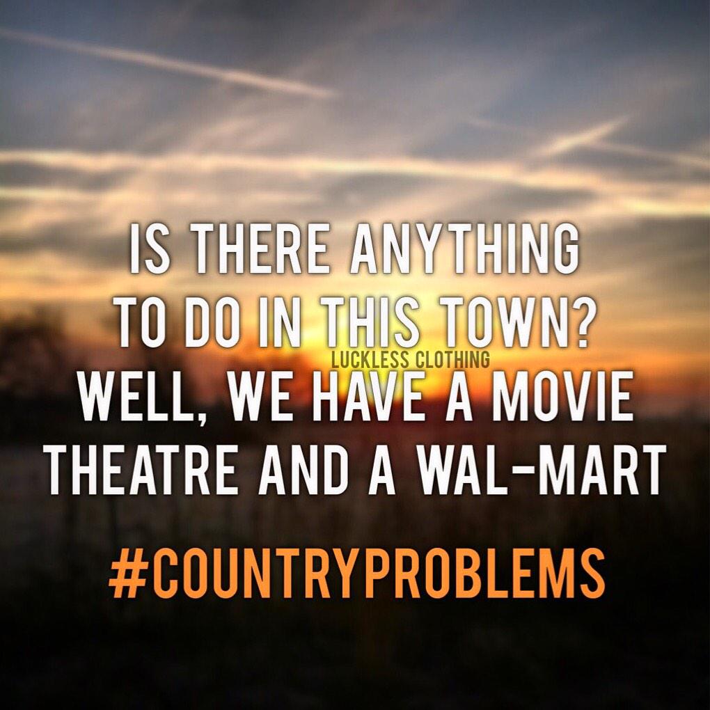 LucklessLife's tweet image. #countryproblems