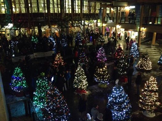LVVillage's tweet photo. Come to @LVVillage and vote for your favorite Christmas Tree before Dec 23rd. #ChristmasTreeWalk http://t.co/nyPqbAPit7