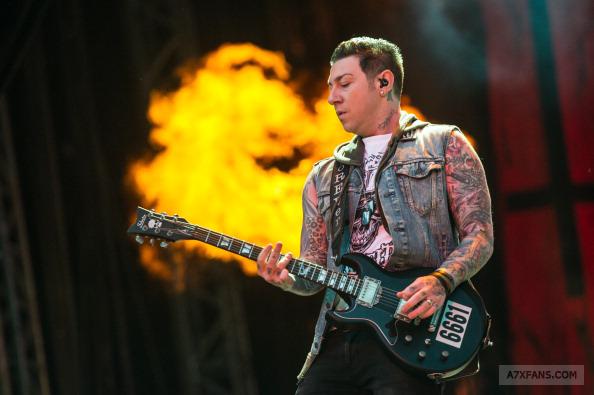 Happy birthday Zacky Vengeance Keep rockin
with 