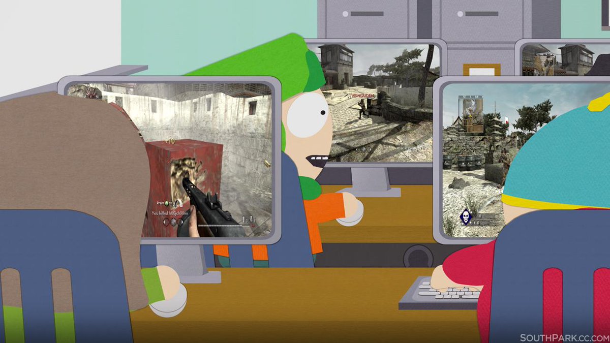 South Park on Twitter: "#Throwback #SouthPark The kids first got into Call of Duty back in Season 12's "The Ungroundable". http://t.co/CCGpkslifO"