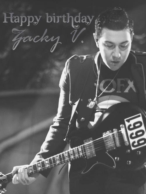 Happy Birthday Mr. Zacky Vengeance!  