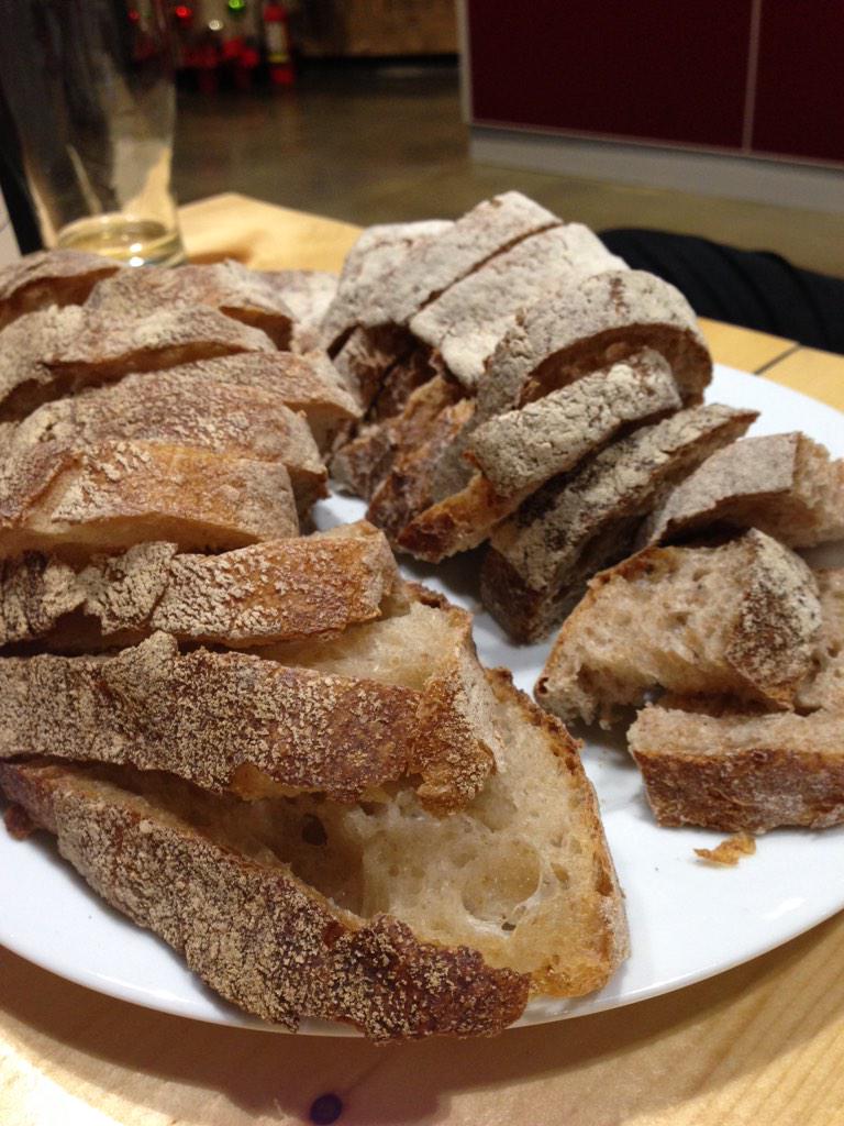 slow_island's tweet photo. Some red fife wheat from Fol Epi - a Canadian heritage food #TerraMadreDay http://t.co/oPDRqwaDzv