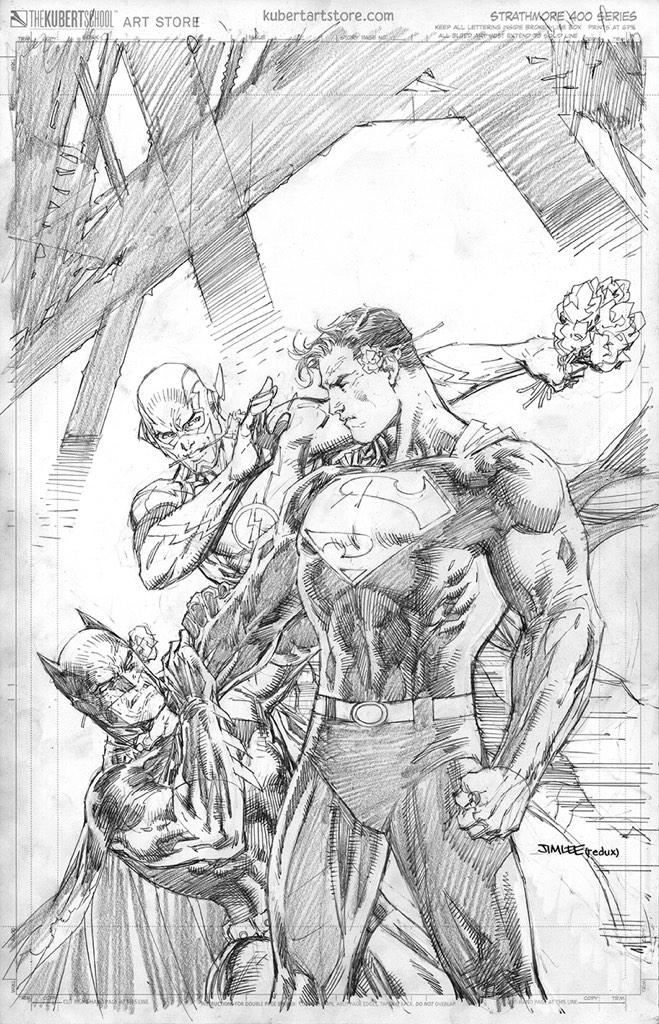 Jim lee, Jim lee art, Superhero sketches