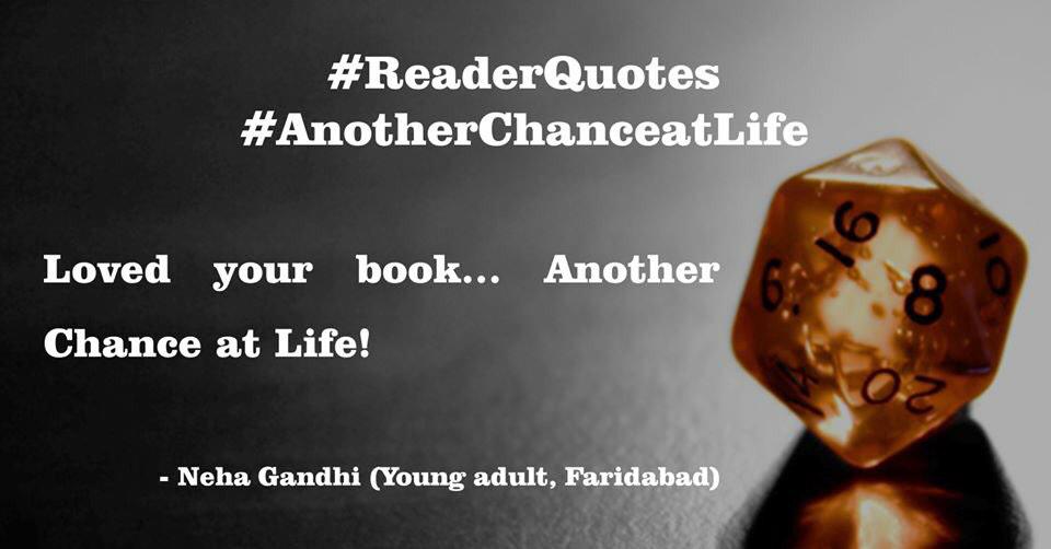 shreyapjindal's tweet photo. #Readers #quotes on #AnotherChanceatLife #lovedit #writing #motivation #retweetforretweet #followforfollow #favorite http://t.co/46rXKb6y1H