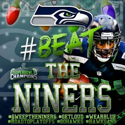 Dar007's tweet photo. #sweeptheniners #wearblue #gohawks #hawknation #sbchamps http://t.co/ddw1q1wxMP