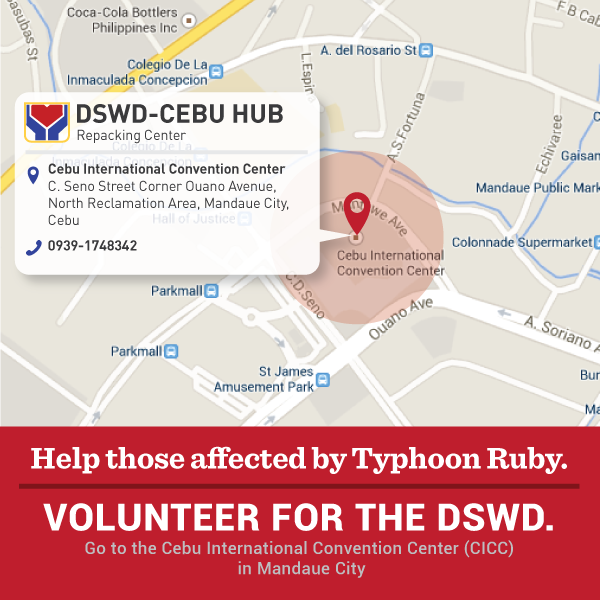 PhilippineStar's tweet photo. Calling for more volunteers for #RubyPH #ReliefPH #RubyResponse | via @dswdserves http://t.co/hr3tJVufvm
