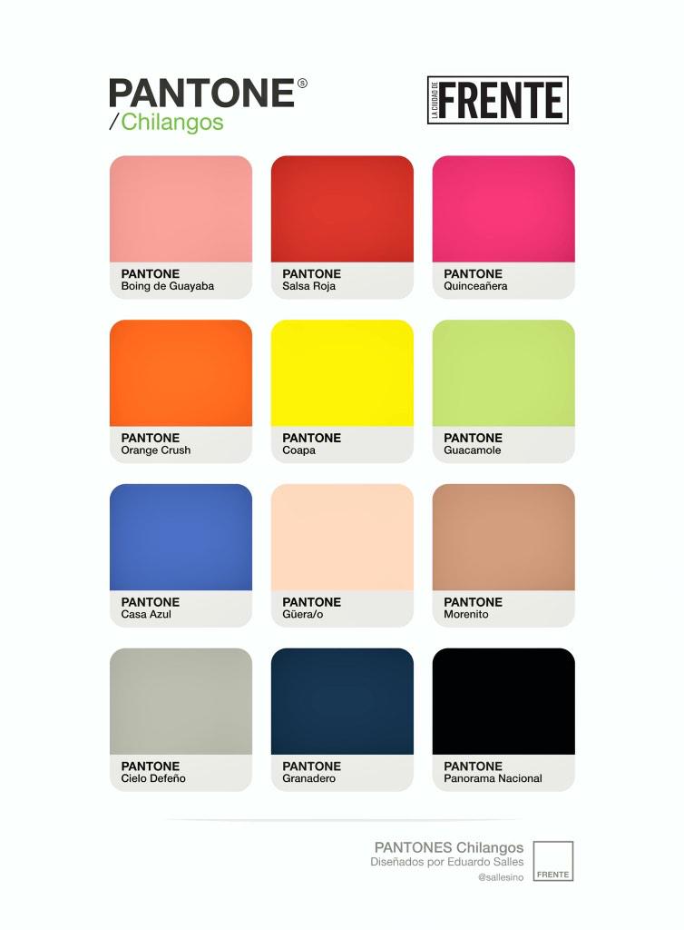 Referencia cromática regional, típica de la Ciudad de México