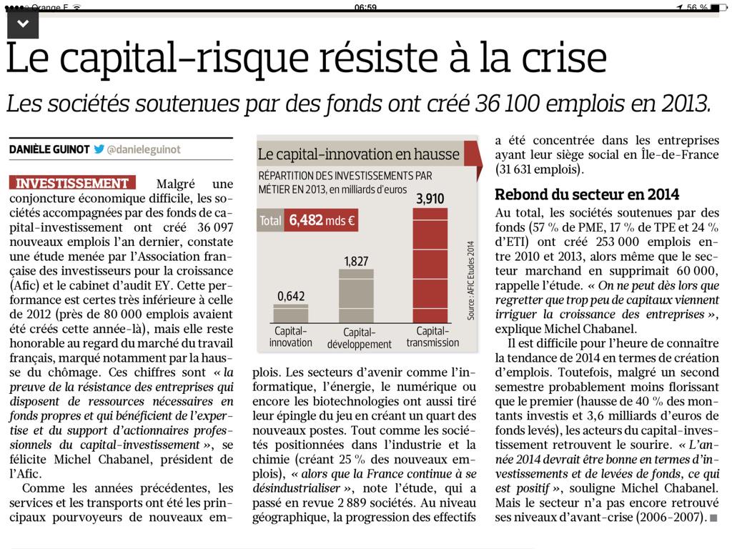 253 000 creation d'emplois par les entreprises soutenues par les sociétés de capital investissement de <a href="/AFICasso/">Casso-de</a>