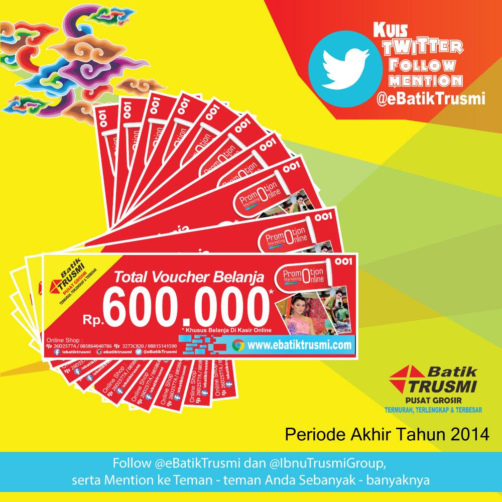 BT Batik Trusmi on Twitter: "Selamat mengikuti kuis twitter Batik