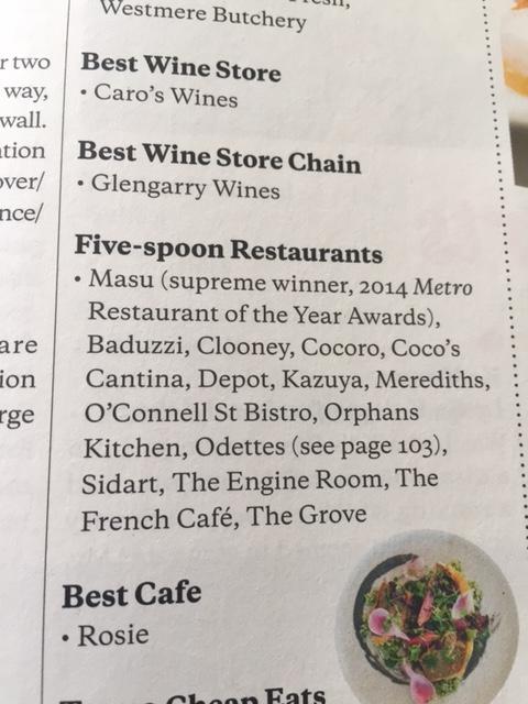 BaduzziNZ's tweet photo. 5 SPOONS as featured in the latest @MetroMagNZ! Book NOW, you won't regret it #Baduzzi info@baduzzi.co.nz 09 3099339 http://t.co/dJst1gc8ZO