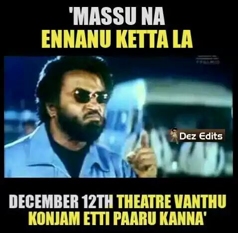 tm_karthik's tweet photo. Chinna pasanga ellam oram pongapa!!
#Lingaa
#LingaaDec12LetsBegin
#LingaFDFS http://t.co/Qh8nnLqvqR