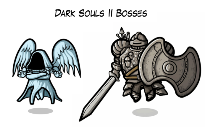 Julia on X: I drew those 2 Dark Souls 2 Chibi bosses time ago, which one  should i make next?  / X