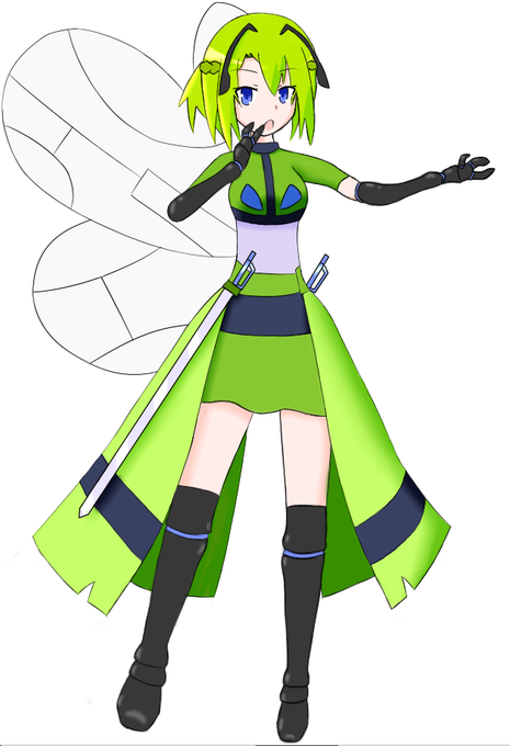 ハチ娘のtwitterイラスト検索結果 古い順