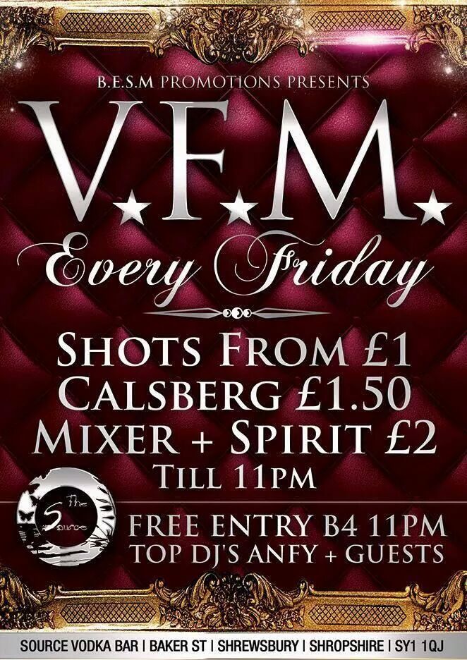 DJBenShaw's tweet photo. Catch me DJing @ source bar shrewsbury tomorrow night! http://t.co/f8CIz8L5LH
