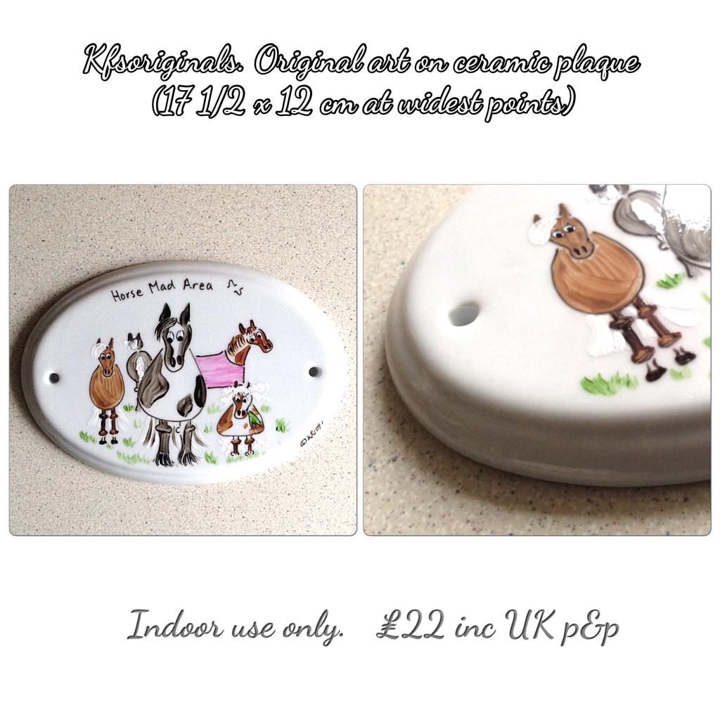 #HorseHour ##EquineHour #equestrianhour 

#horse themed art gifts Facebook.com/Kfsoriginals  Something a bit different