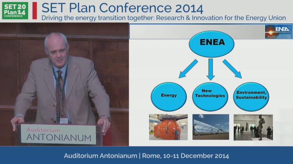 AuditoriumA's tweet photo. #Setplan2014 #Enea Pasquale Di Franco (ENEA)
@setplan_eu @AuditoriumA @Eneawebtv @justbit @ENEAuffStampa http://t.co/axYF2uYotD