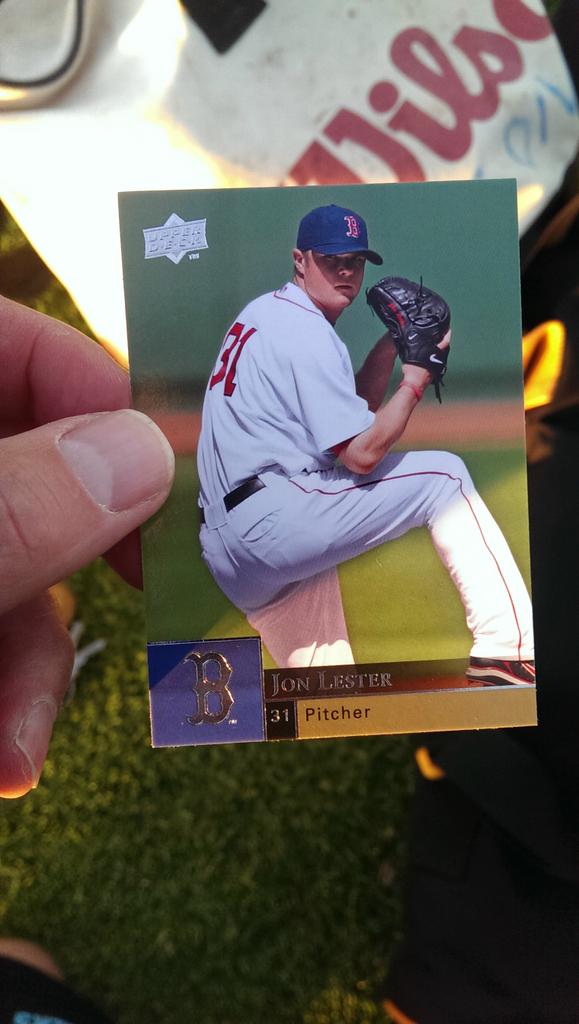 BorisABLBuzz's tweet image. Hey @Feno58 , Milhouse brought out some 2009 upper deck packs, opened one,what do you know? #Lesterfest @JLester31
