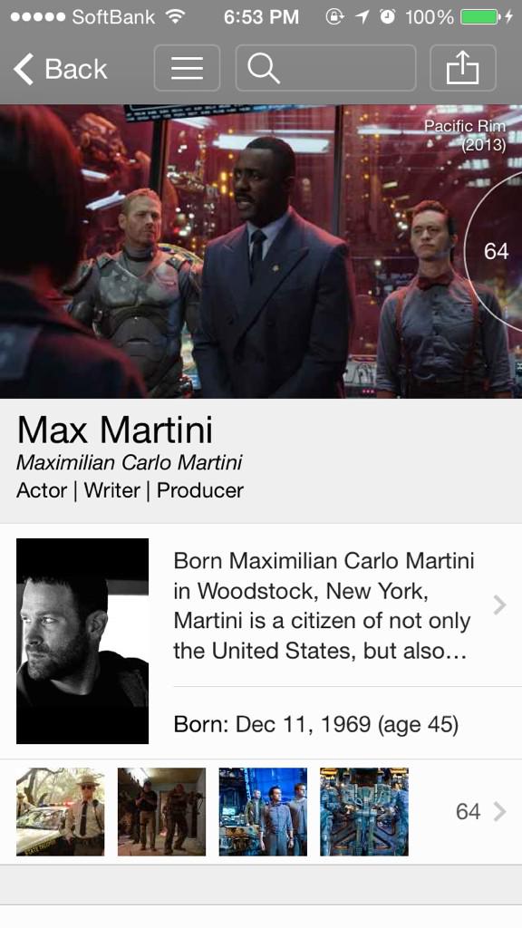 Happy 45th birthday to Max Martini!!     