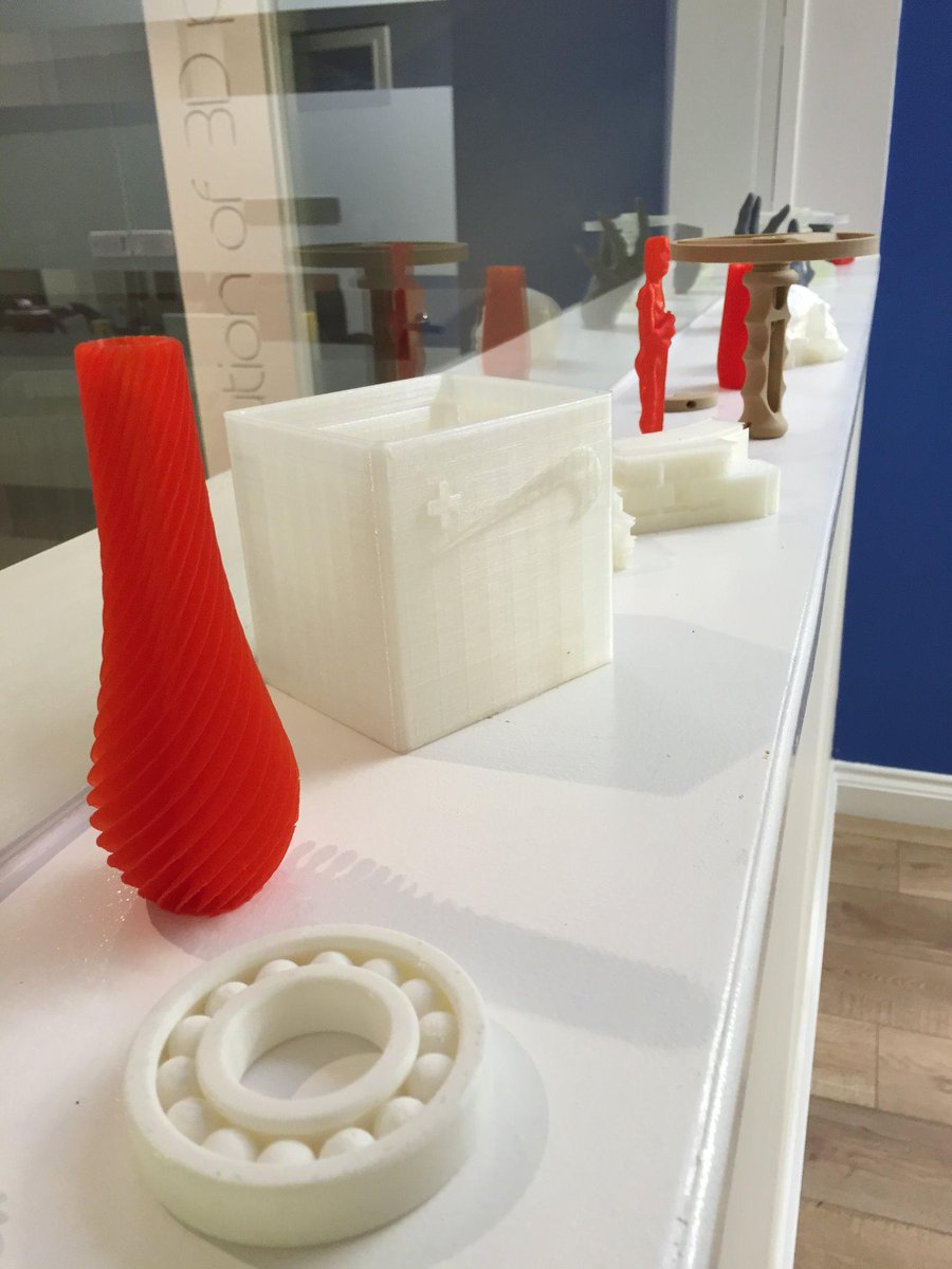 3Form3DPrinting's tweet photo. A Collection of 3D prints that we've produced whilst getting to grips with the new DeeGreen by @be3Dprinters #3formUK http://t.co/WhOAW1JbLj